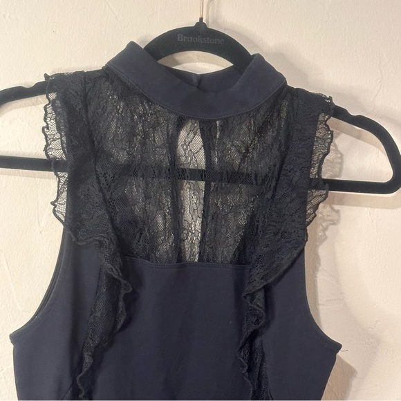 FREE PEOPLE Beaumont Muse Lace Bodycon Dress SM - Picture 4 of 11